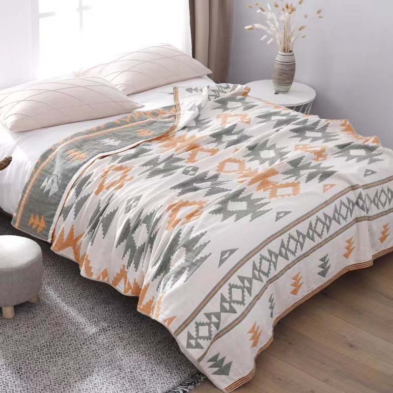 Japanese style Range In Fish Patterns Blanket