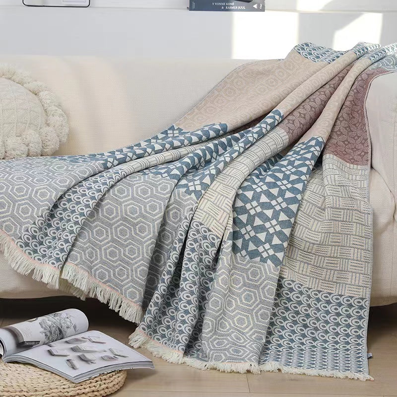 Bohemian Style Range Blanket In Mocha Warehouse X Online